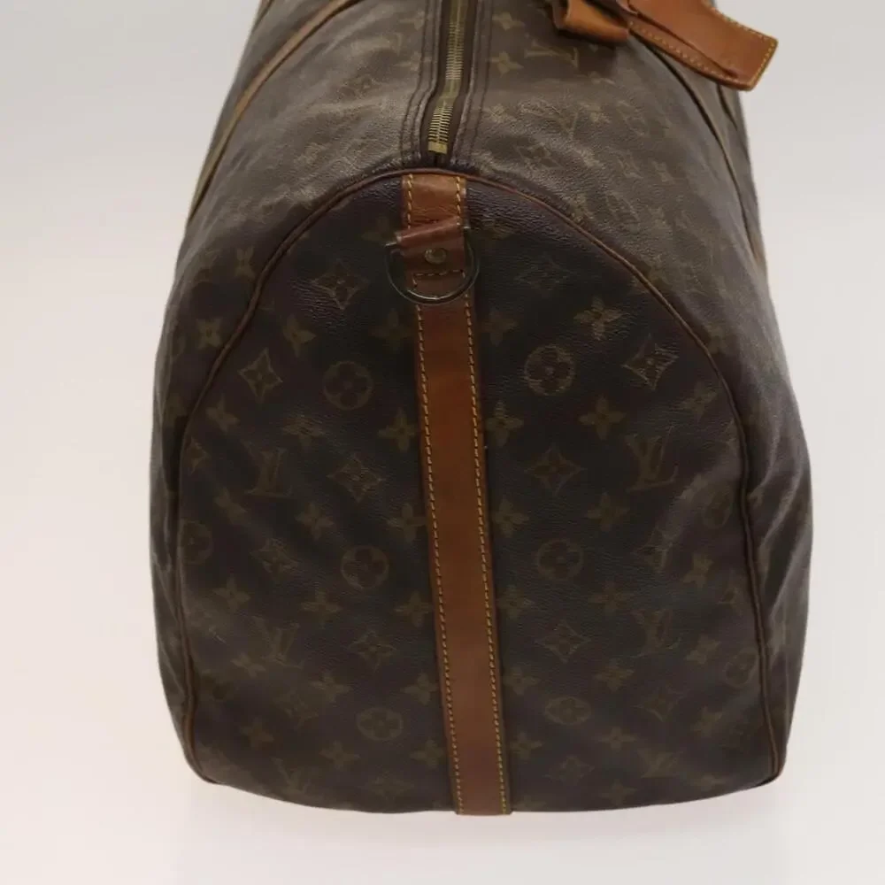 LOUIS VUITTON Monogram Keepall Bandouliere 60 Boston Bag M41412